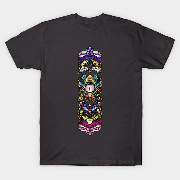 urban skateboards T-Shirt by anghewolf